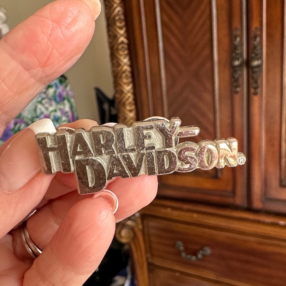 Harley-Davidson 2004 Sterling Silver .925 Metallic Logo Pin #2483 of 5000